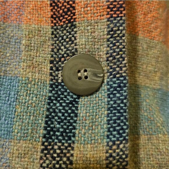 PENDLETON Plaid Virgin Wool Jacket - Size Medium - Picture 5 of 7